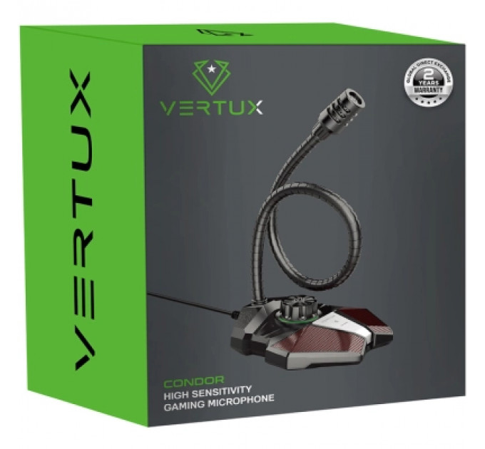 Мікрофон Vertux Condor USB Black (condor.black)