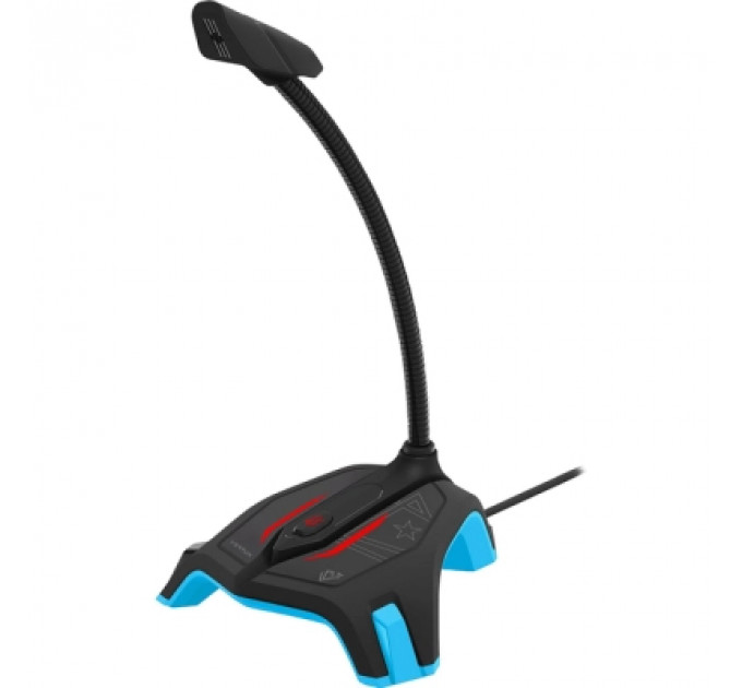 Мікрофон Vertux Streamer-2 LED USB Blue (streamer-2.blue)