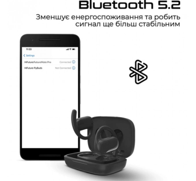 Навушники HIFuture FutureMatePro Black (futurematepro.black)