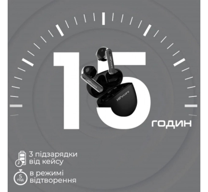 Навушники HIFuture ColorBuds2 Black (colorbuds2.black)