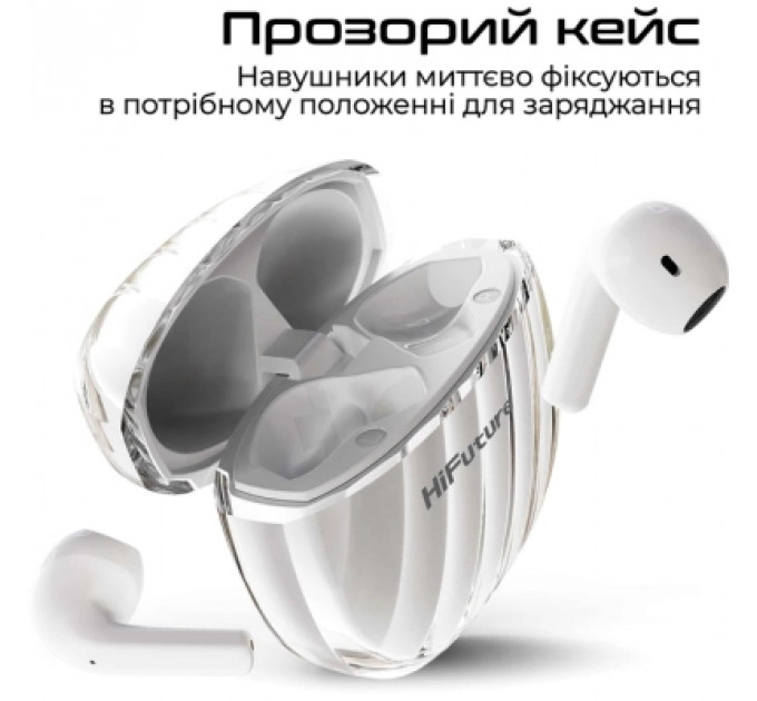 Навушники HIFuture FlyBuds3 White (flybuds3.white)