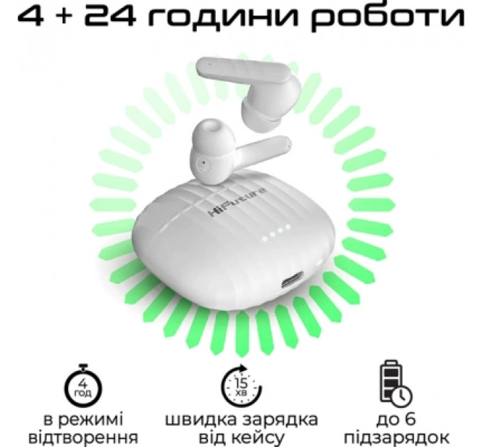 Навушники HIFuture SonicBliss White (sonicbliss.white)