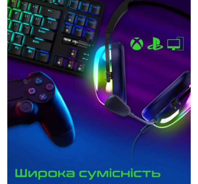 Навушники Vertux Sirius 7.1 USB Black (sirius.black)
