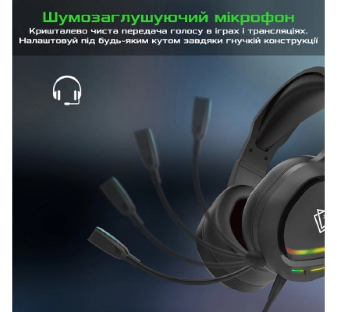 Навушники Vertux Tokyo 7.1 Mini Jack 3.5мм Black (tokyo.black)