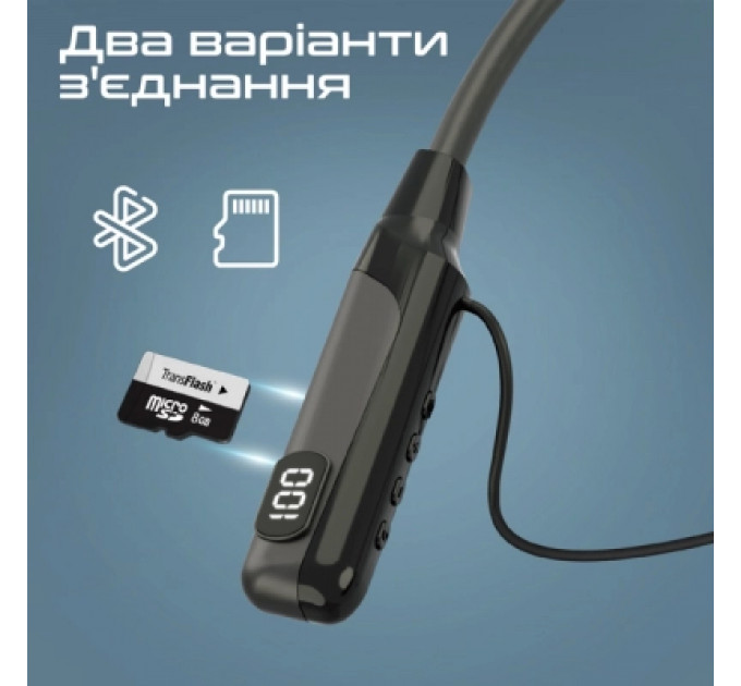 Навушники Promate Blend Black (blend.black)