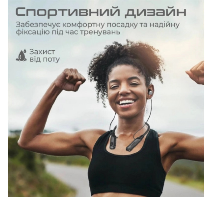 Навушники Promate Blend Black (blend.black)