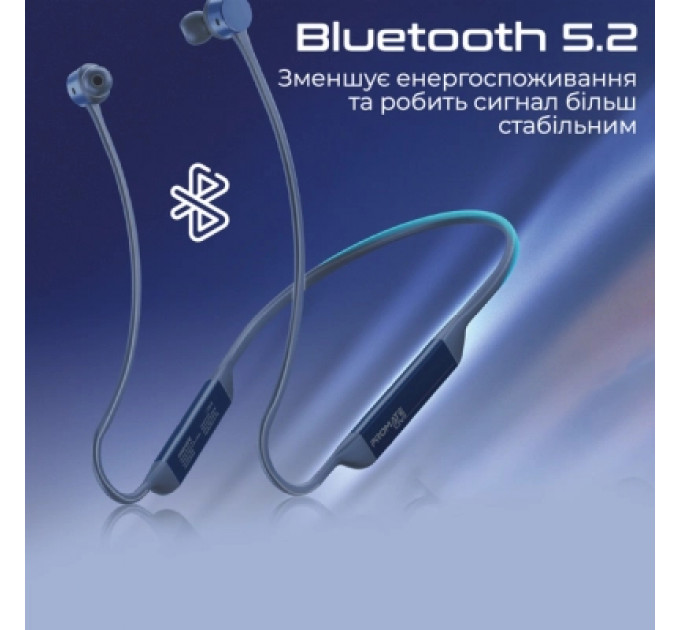 Навушники Promate Civil Blue (civil.blue)