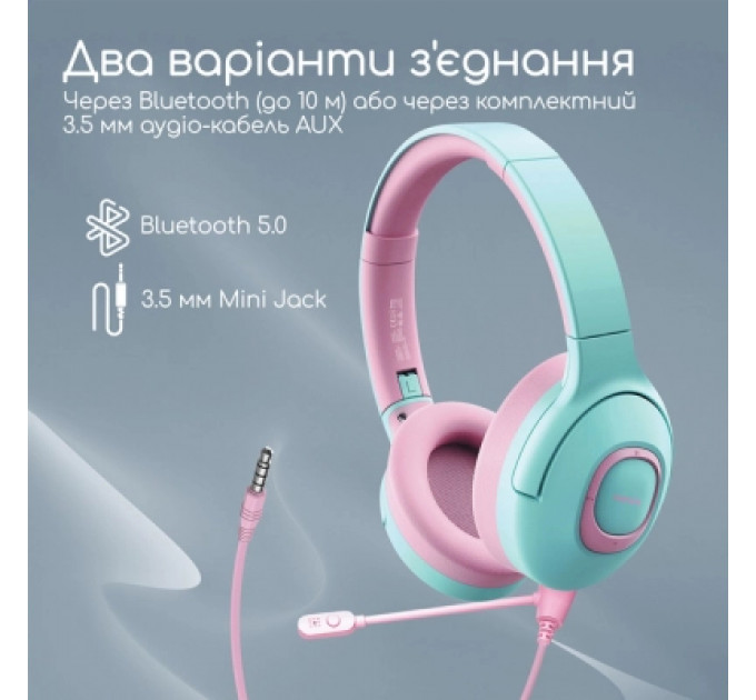 Навушники Promate Coddy Bubblegum (coddy.bubblegum)