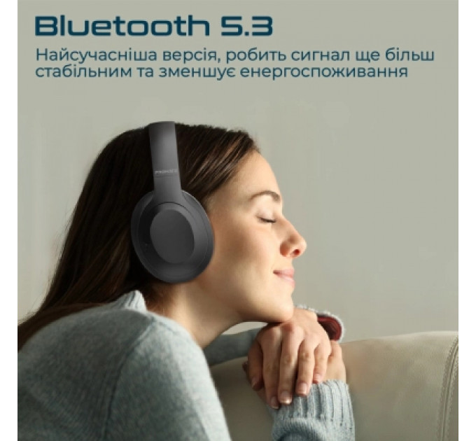 Навушники Promate Concord ANC Black (concord.black)