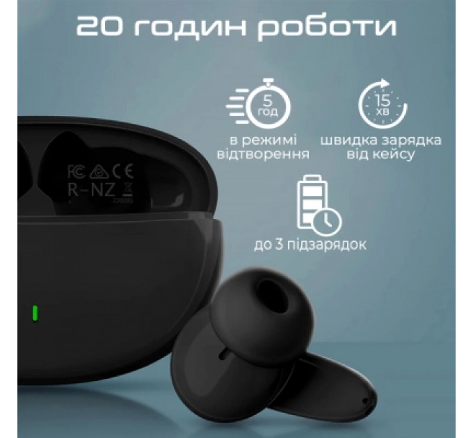 Навушники Promate Lush Black (lush.black)