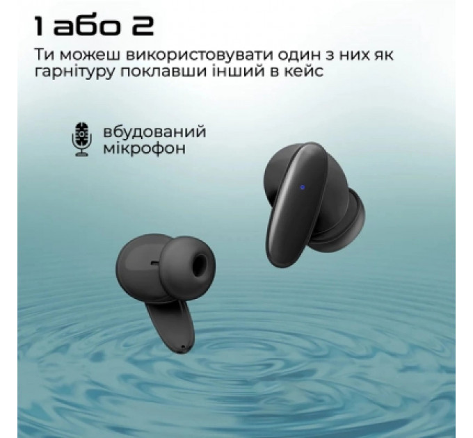 Навушники Promate Lush Black (lush.black)
