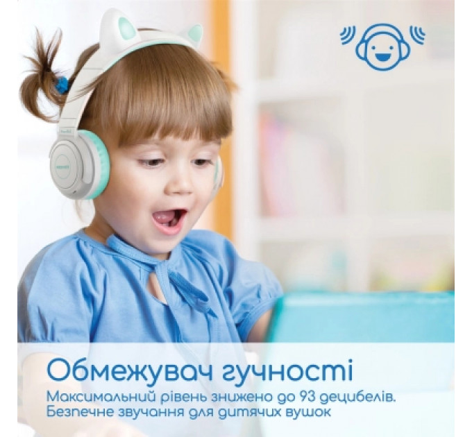 Навушники Promate Panda Aqua (panda.aqua)