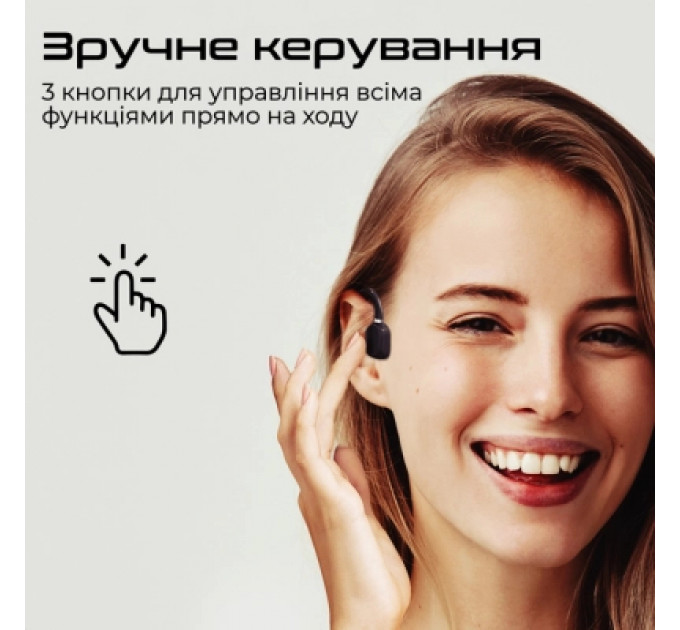 Навушники Promate Ripple Black (ripple.black)