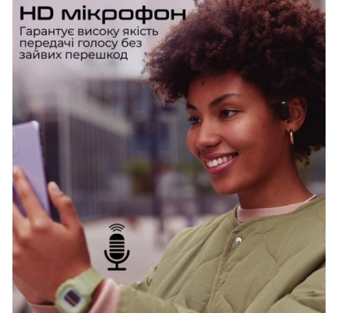 Навушники Promate Ripple Black (ripple.black)