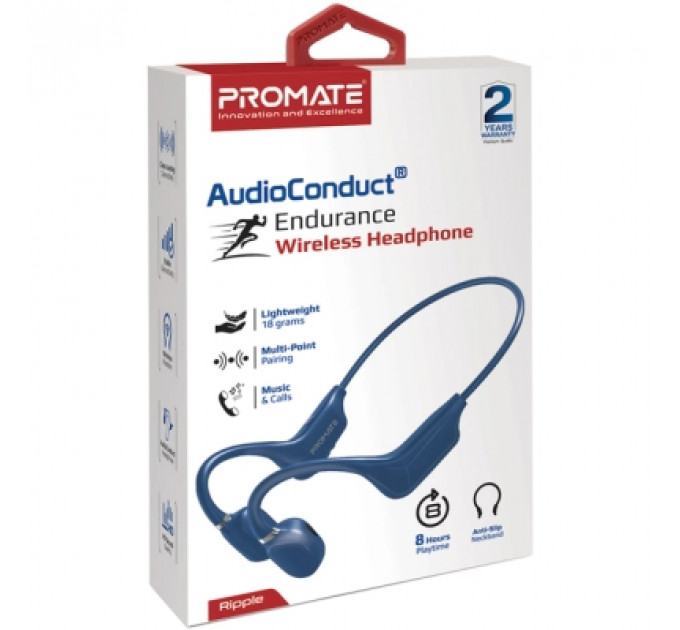 Навушники Promate Ripple Blue (ripple.blue)