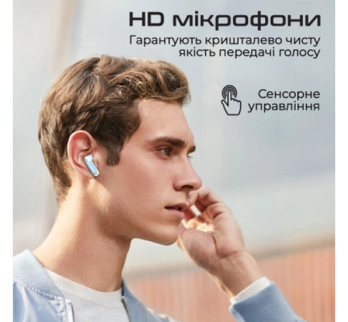 Навушники Promate TransPods Blue (transpods.blue)