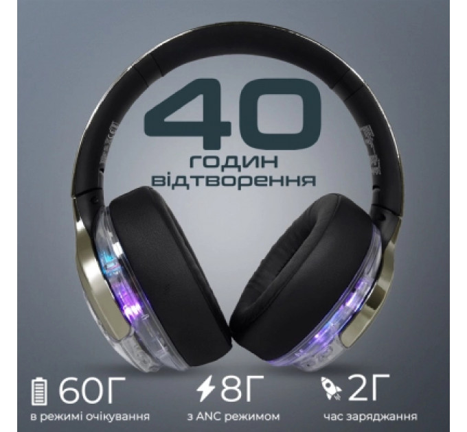Навушники Promate TransTune Gun Metal (transtune.gunmetal)
