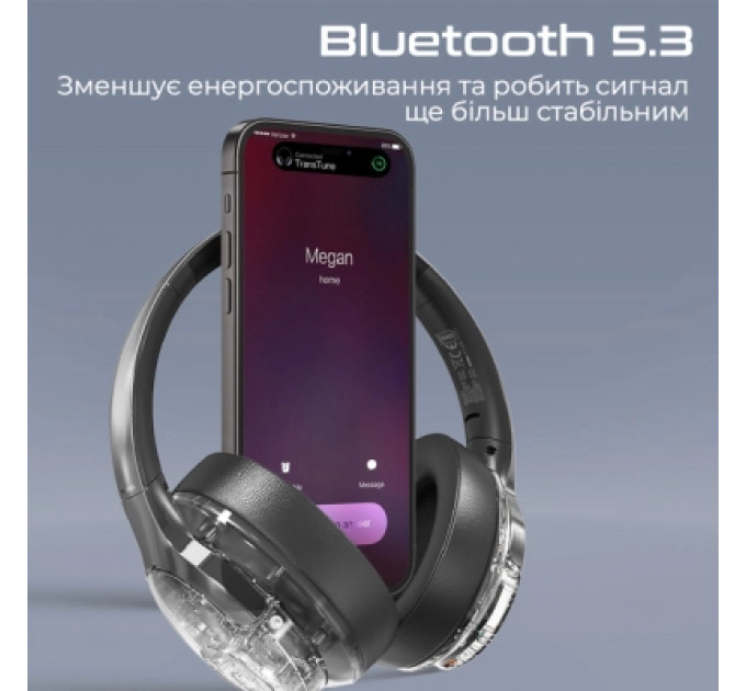 Навушники Promate TransTune Silver (transtune.silver)