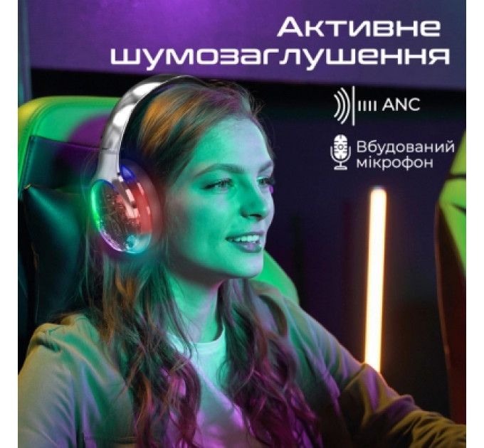 Навушники Promate TransTune Silver (transtune.silver)