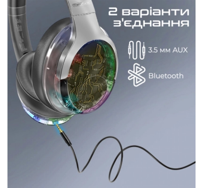 Навушники Promate TransTune Silver (transtune.silver)