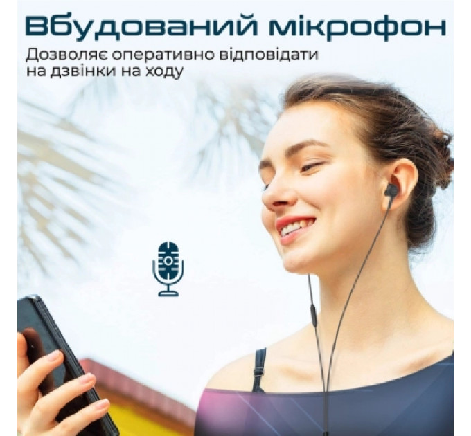 Навушники Promate Duet Black (duet.black)