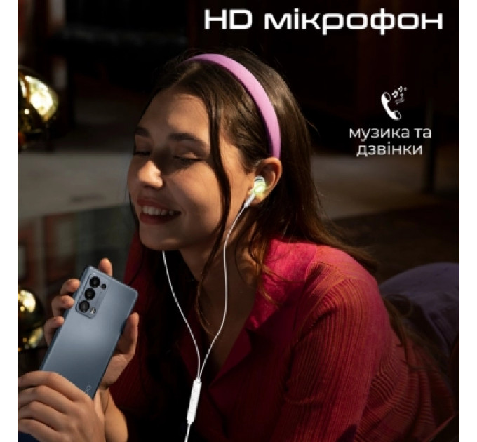 Навушники Promate LumiBuds-C Silver (lumibuds-c.silver)