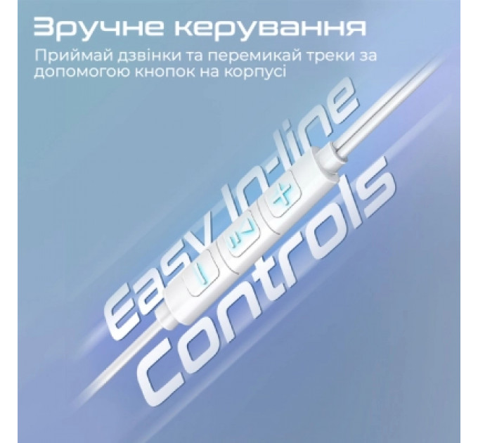 Навушники Promate LumiBuds-C Silver (lumibuds-c.silver)