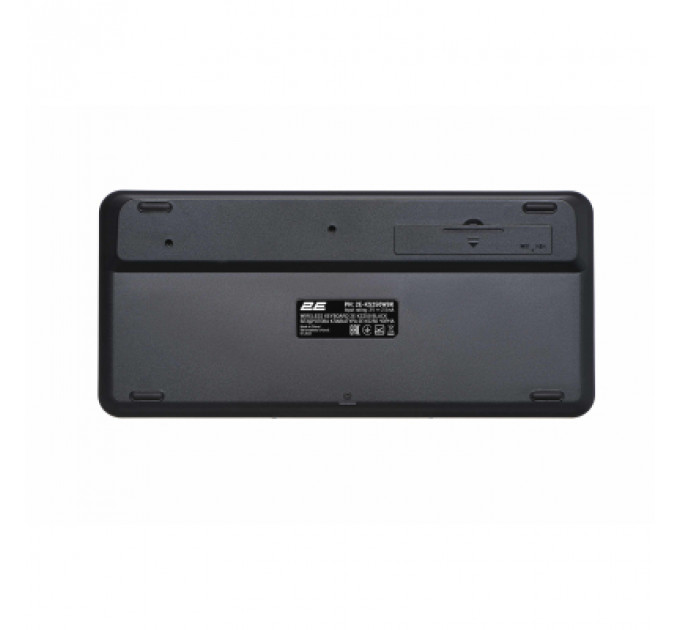 Клавіатура 2E KS250 Wireless USB/Bluetooth UA Black (2E-KS250WBK_UA)