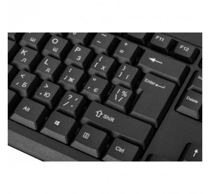Комплект 2E MK401 USB UA Black (2E-MK401UB_UA)
