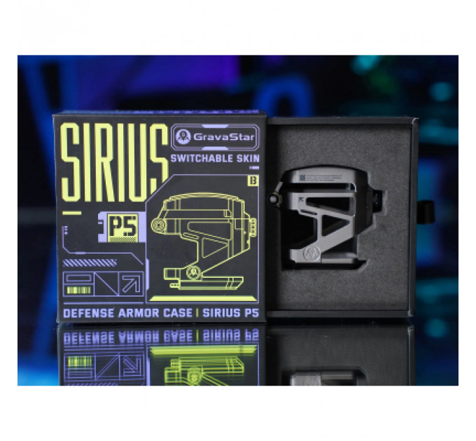 Навушники GravaStar Sirius P5 TWS BT 5.2 IPX4 Defense Armor (GRAVASTARP5_ARMOR_GRY_V2)