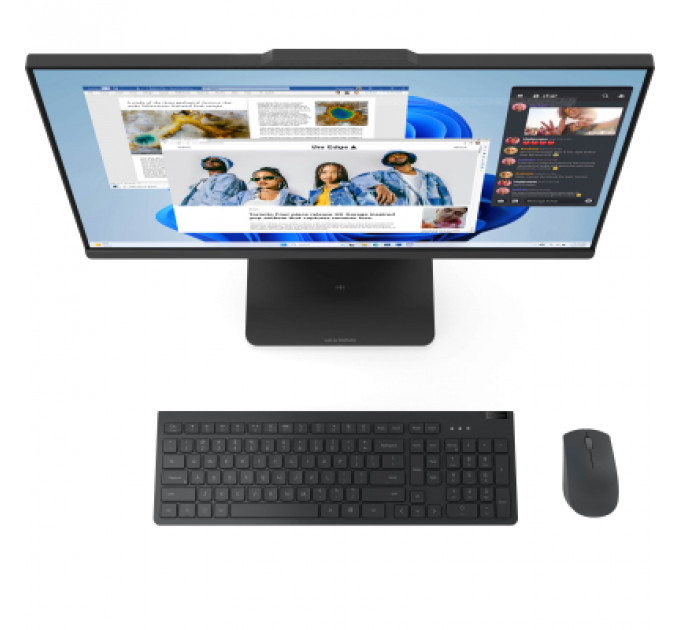 Комп'ютер Lenovo IdeaCentre AiO 24ARR9 / Ryzen3 7335U, 8, 512, KM (F0HR004NUO)