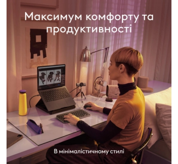 Клавіатура Logitech MX Keys Mini для MAC Wireless UA Space Grey (920-012652)