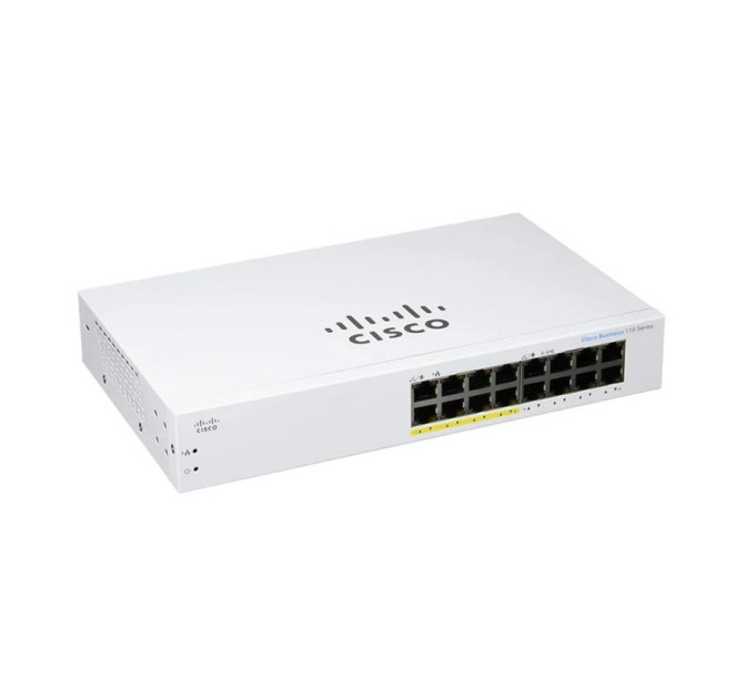 Cisco Комутатор мережевий Cisco CBS110-16PP-EU
