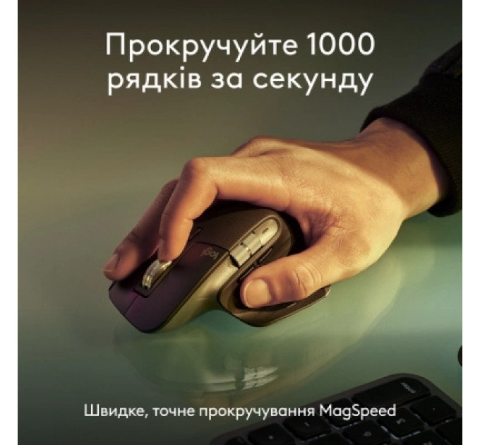 Комплект Logitech MX Keys S Combo для MAC Bluetooth/Wireles UA Space Grey (920-012845)