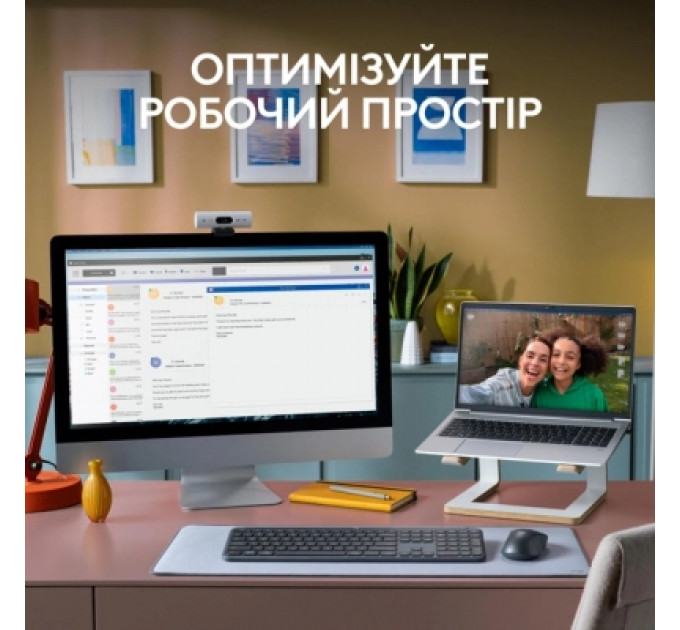 Клавіатура Logitech K950 Bluetooth/Wireless UA Graphite (920-012465)