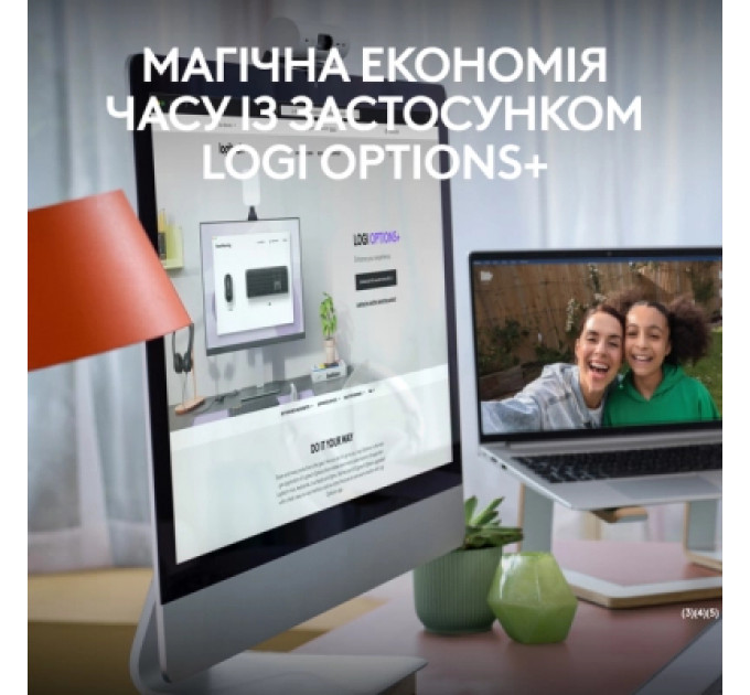Клавіатура Logitech K950 Bluetooth/Wireless UA Graphite (920-012465)