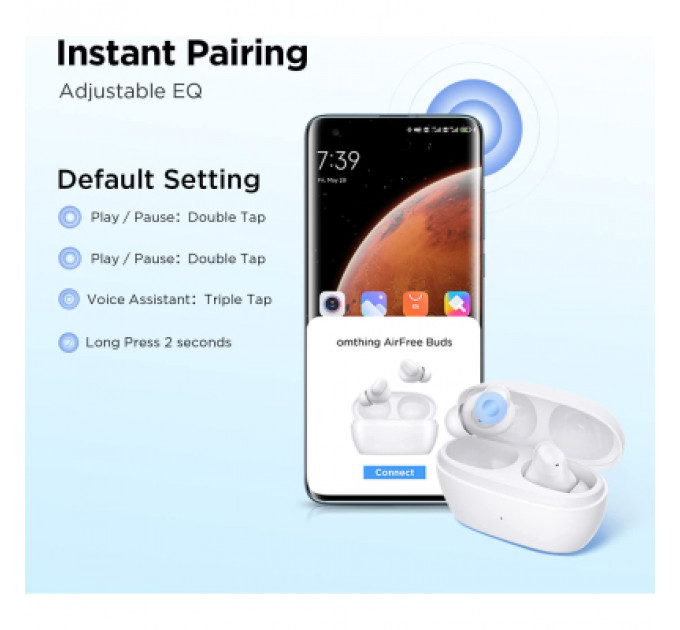 Навушники Omthing Omthing AirFree Buds (EO009) White (960736)