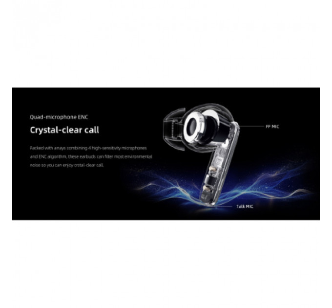 Навушники QCY T13 ANC 2 White (1052469)