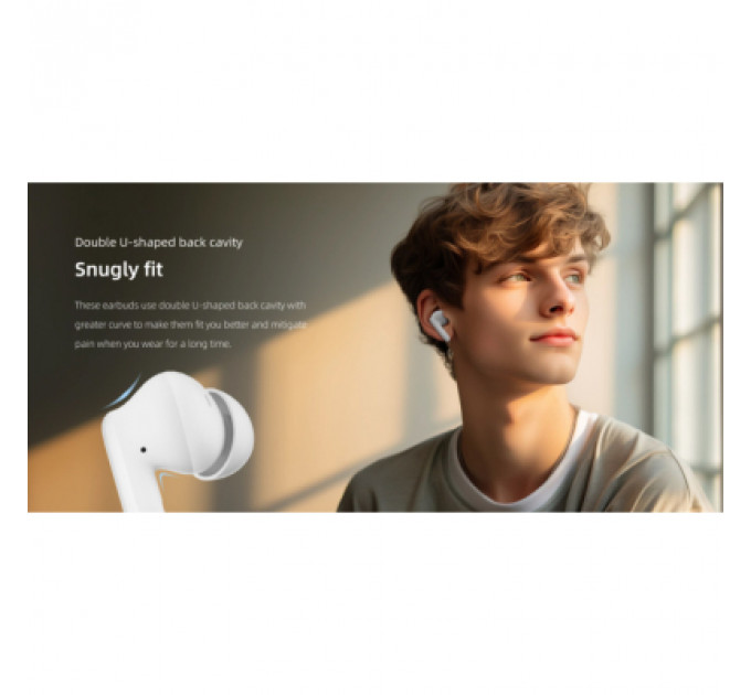 Навушники QCY T13 ANC 2 White (1052469)