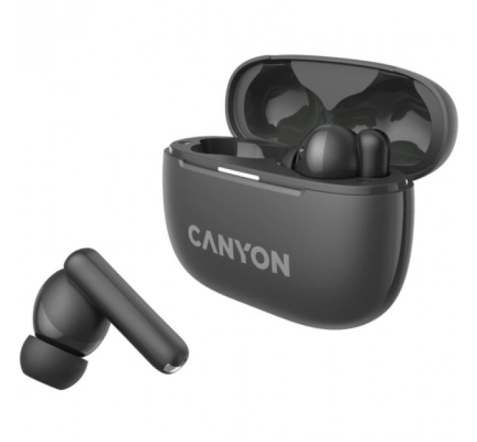 Навушники Canyon TWS-10 OnGo ANC ENC Graphite (CNS-TWS10B)