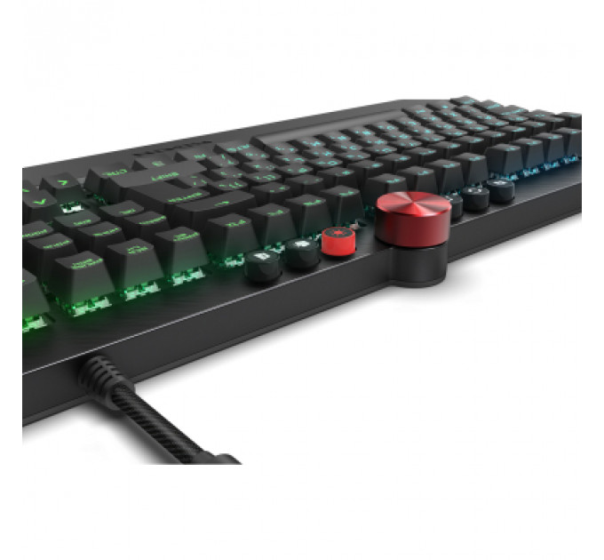 Клавіатура AOC AGK700 RGB Cherry MX Red USB Black (AGK700DR2R)
