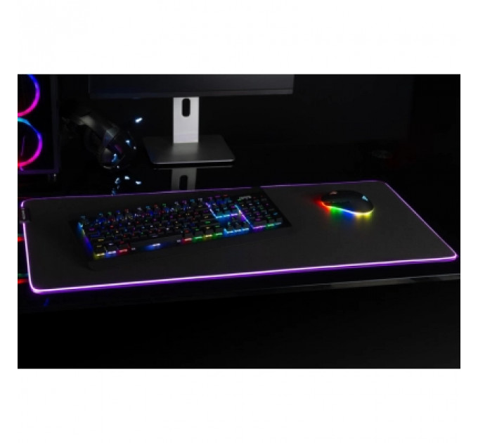 Килимок для мишки Modecom Volcano Aira RGB Control Black (PMK-MC-VOLCANO-AIRA-RGB)