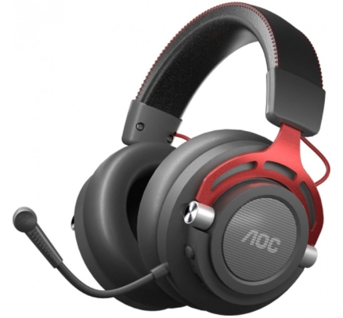 Навушники AOC GH401 50 мм Wireless/3.5мм/USB Multi Platform connect Black (GH401)