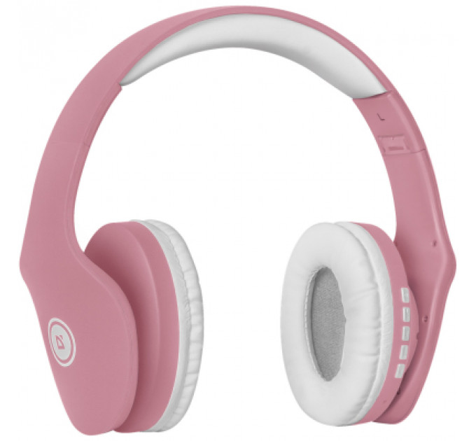 Навушники Defender FreeMotion B525 Bluetooth Pink-White (63528)
