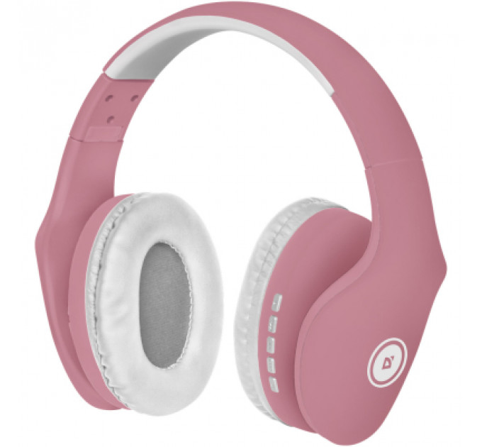 Навушники Defender FreeMotion B525 Bluetooth Pink-White (63528)