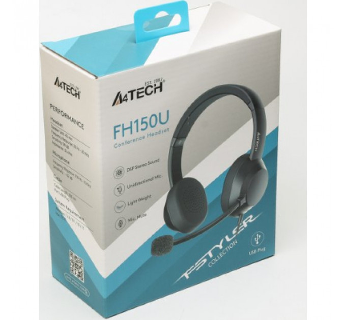 Навушники A4Tech FH150U Black (4711422004274)