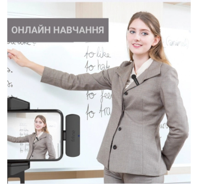 Мікрофон Fifine M6 Wireless Black (M6)