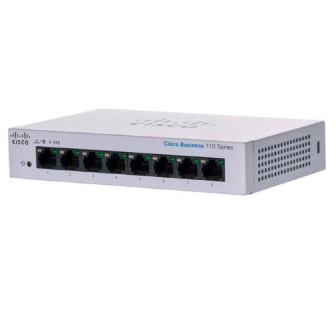 Cisco Комутатор мережевий Cisco CBS110-8T-D-EU