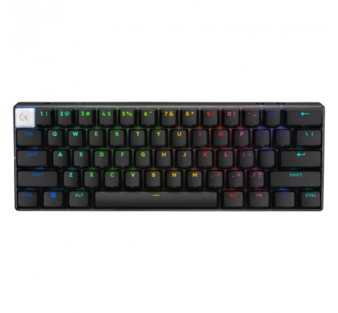 Клавіатура Logitech G Pro X 60 Lightspeed GX Tactile Wireless/Bluetooth UA Black (920-011911)