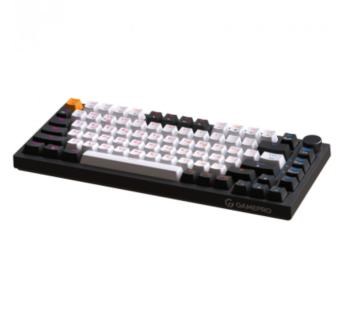 Клавіатура GamePro MK160B Hot-Swap Red Swich RGB USB UA Black (MK160B)